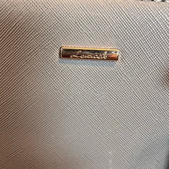 LoveVook Gray Shoulder Bag. PU Leather.  Zip Closure, Front and Inside Pockets. - Picture 8 of 8